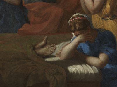 Extreme Unction, from the Seven Sacraments, 1638-40 by Nicolas Poussin